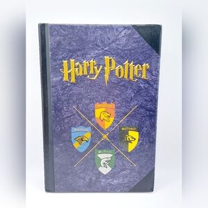 Vintage Purple Harry Potter‎ Journal  Hogwarts Houses 2000